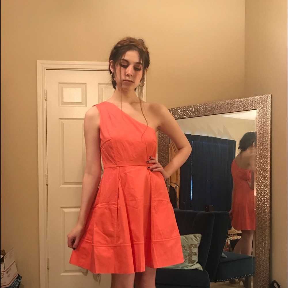 Cute one shoulder dress